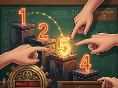 leikur Tap the Biggest Number