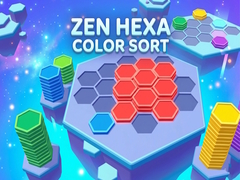 leikur Zen Hexa Color Sort