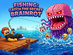 leikur Fishing: Catch the Secret Brainrot