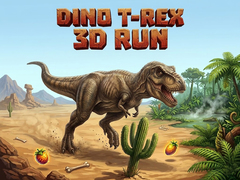 leikur Dino T-Rex 3D Run