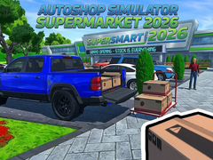 leikur AutoShop Simulator: Supermarket 2026