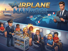 leikur Airplane Manager