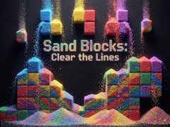 leikur Sand Blocks: Clear the Lines