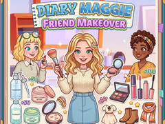 leikur Diary Maggie: Friend Makeover