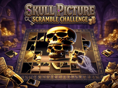 leikur Skull Picture Scramble Challenge