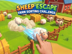 leikur Sheep Escape: Farm Sorting Challenge
