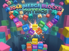 leikur 2048 Merge Blocks: Physics
