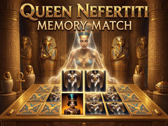 leikur Queen Nefertiti Memory Match