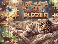 leikur Cat Puzzle