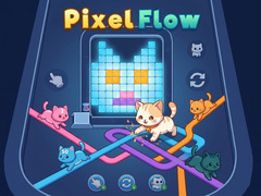 leikur Pixel Flow