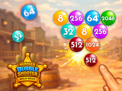 leikur Number Bubble Shooter Wild West