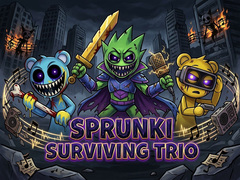 leikur Sprunki Surviving Trio