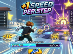 leikur +1 Speed per Step - Obby Mode
