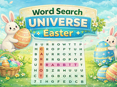 leikur Word Search Universe Easter