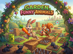 leikur Garden Funny Animals