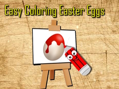 leikur Easy Easter Coloring Eggs