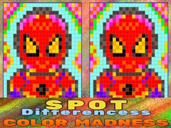 leikur Spot the Differences Color Madness 