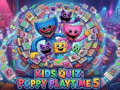 leikur Kids Quiz: Poppy Playtime 5