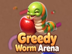 leikur Greedy Worm Arena