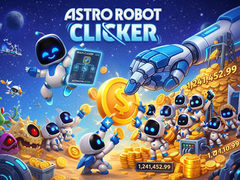 leikur Astro Robot Clicker