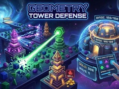 leikur Geometry Tower Defense