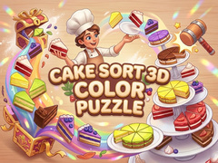 leikur Cake Sort 3D Color Puzzle