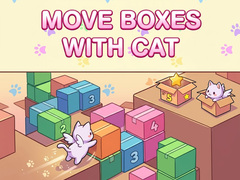 leikur Move Boxes with Cat