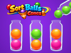 leikur Sort Balls Cones