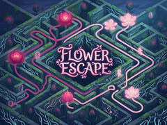 leikur Flower Escape Puzzle 