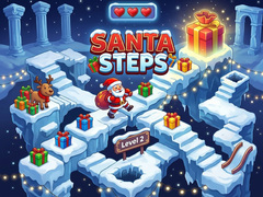 leikur Santa Steps
