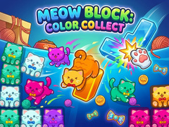 leikur Meow Block: Color Collect