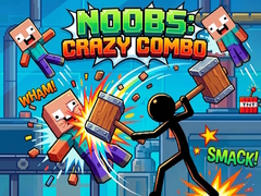 leikur Noobs: Crazy Combo