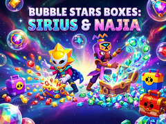 leikur Bubble Stars boxes: Sirius & Najia
