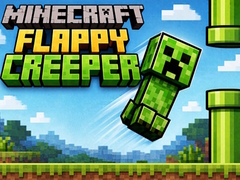 leikur Minecraft Flappy Creeper