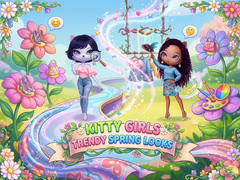 leikur Kitty Girls Trendy Spring Looks