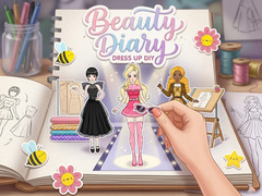 leikur Beauty Diary Dress Up DIY