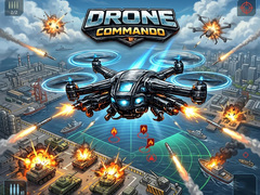leikur Drone Commando