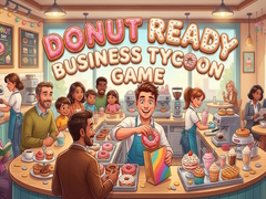 leikur Donut Ready Business Tycoon Game