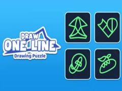 leikur Draw One Line Drawing Puzzle