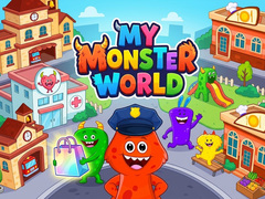 leikur My Monster World Town 