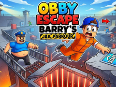 leikur Obby - Escape Barry's Jail Parkour