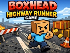 leikur Boxhead Highway Runner Game