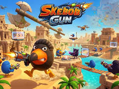 leikur Skebob Gun