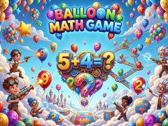 leikur Balloon Math Game