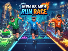leikur Men vs Men Run Race
