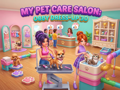 leikur My Pet Care Salon: Obby Dress-Up 3D