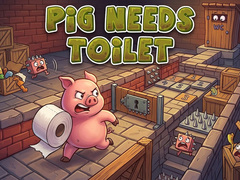 leikur Pig Needs Toilet