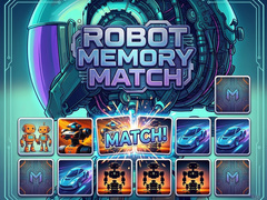 leikur Robot Memory Match