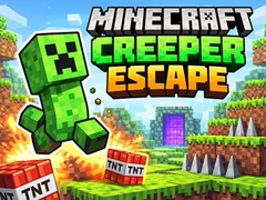 leikur Minecraft Creeper Escape