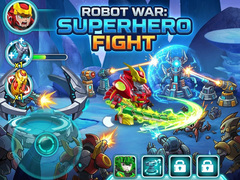 leikur Robot War Superhero Fight
